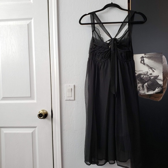 Black Sheer Layered Dress from Japan - Picture 4 of 5